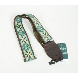 Souldier Slide Guitar Strap: Dresden Star Seafoam #18A0133