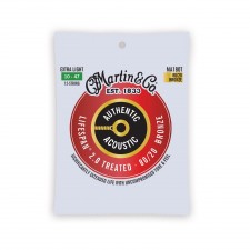 Martin MA180T Authentic Acoustic Lifespan® 2.0 Guitar Strings 80/20 Bronze Extra Light 12-String